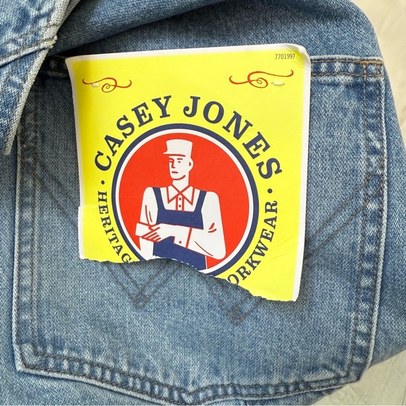 Wrangler Casey Jones Denim Overall - In Control Size L Brand New - Picture 15 of 16